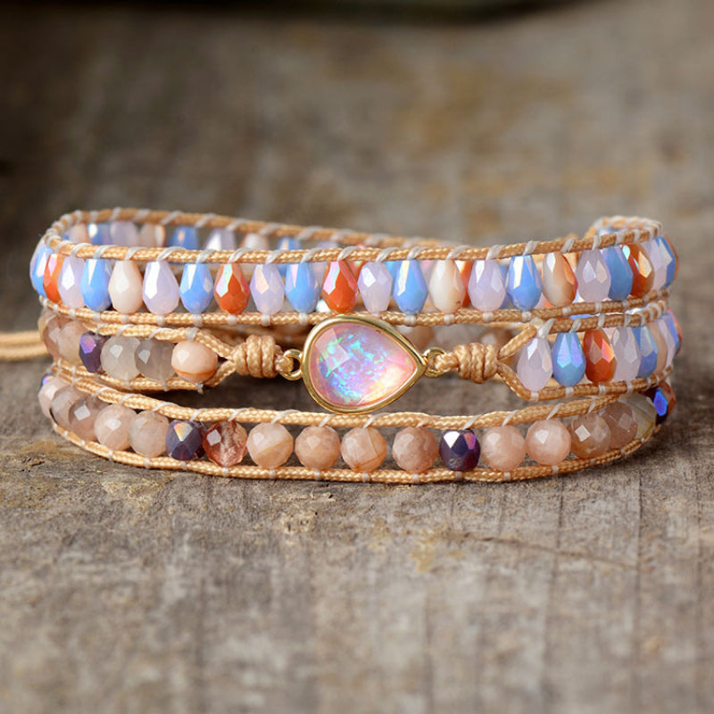 Opal Beaded Bracelet 