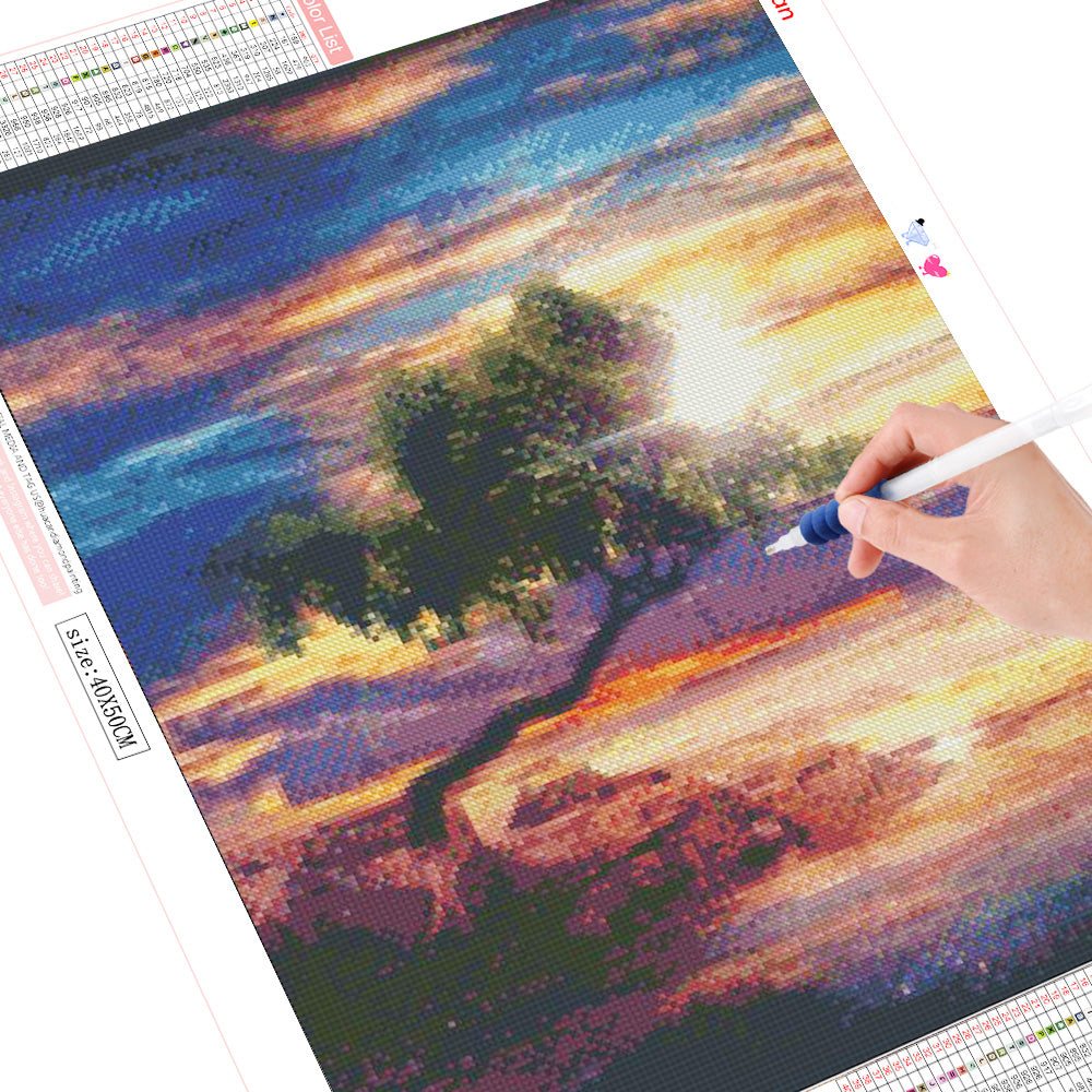 Landscape Theme Diamond Painting, Full 5D Embroidery