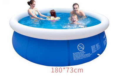 Home inflatable swimming pool