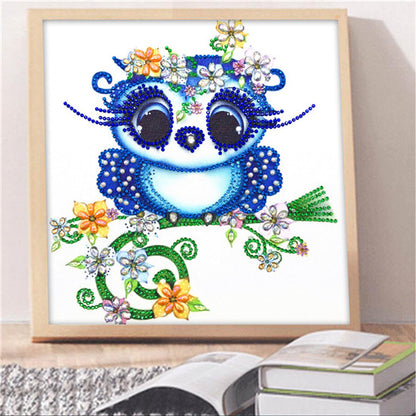 5D DIY diamond painting animal pattern shaped diamond cross stitch