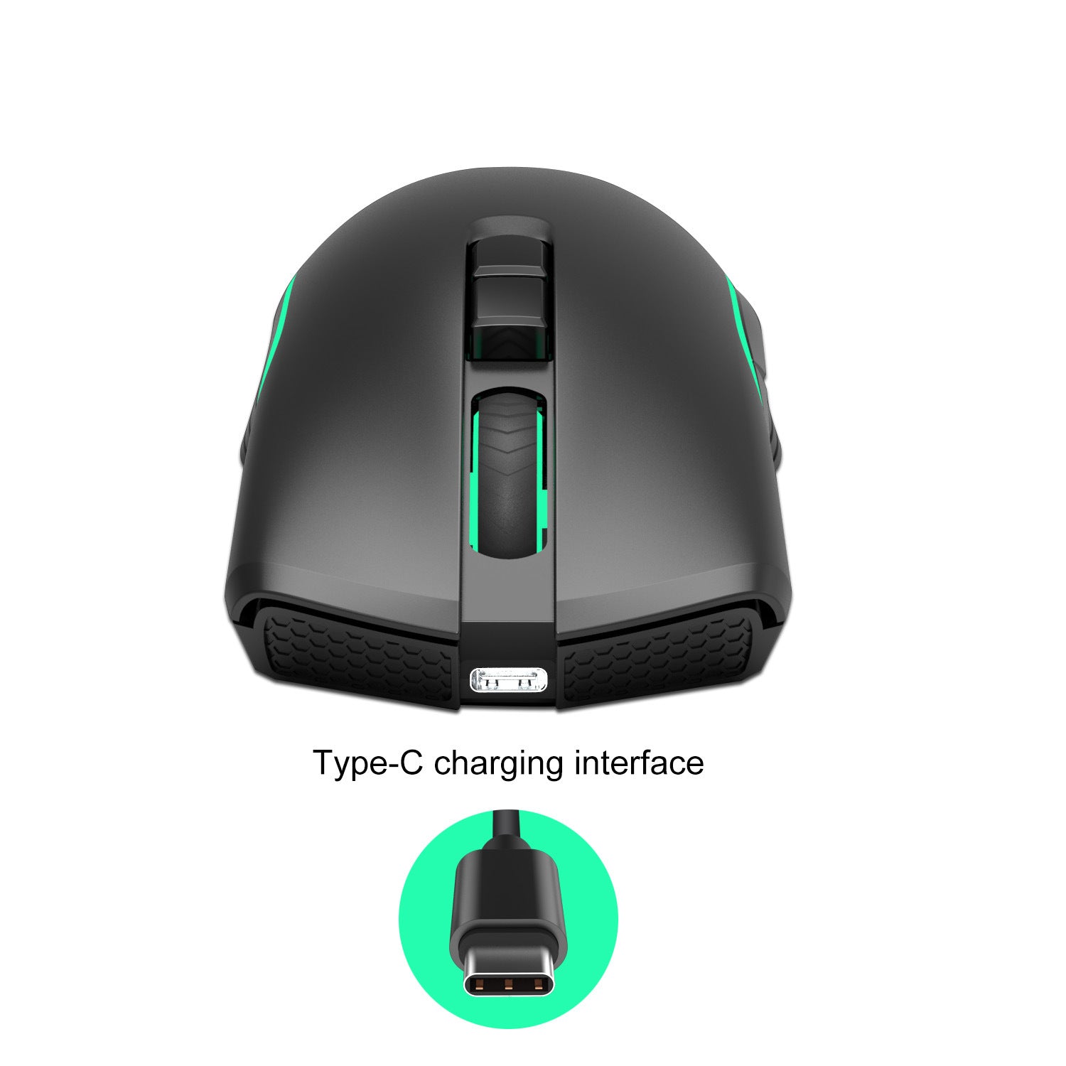 Rechargeable Interface, Seven-button Gaming Mouse, Fast Charging Mouse