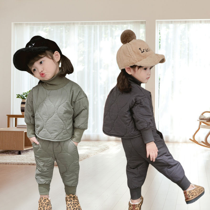 Children's Cotton Suit New Korean Version