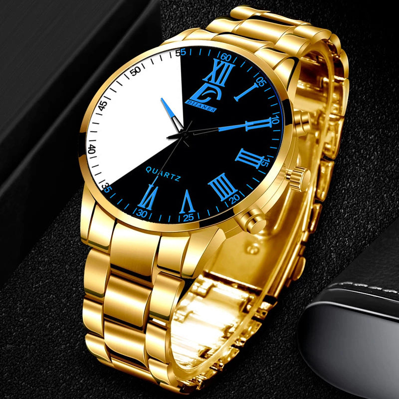 Stainless Steel Watch Men Casual Fashion