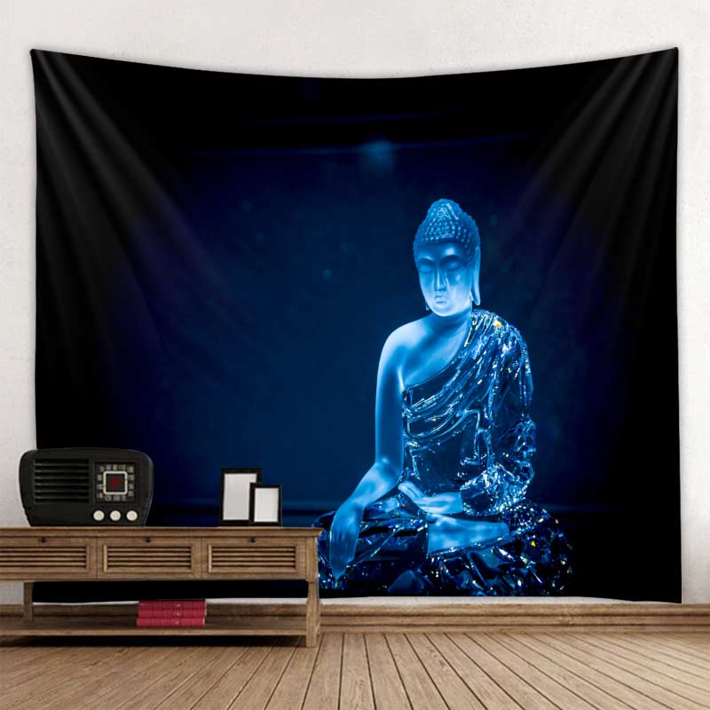 Boho Yoga Meditation Colorful Chakra Decorative Tapestry