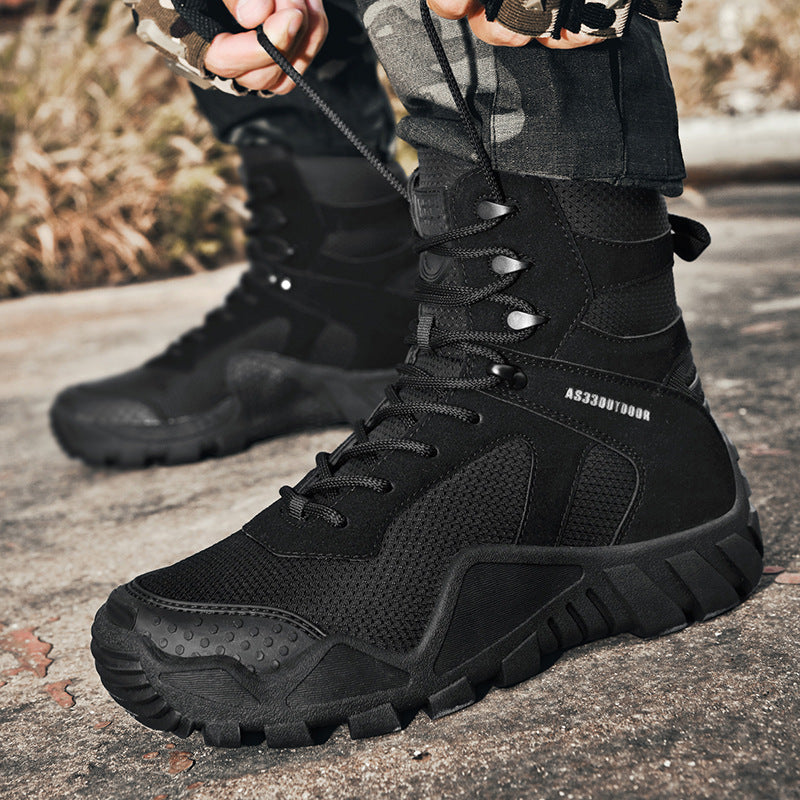 High-top Outdoor Hiking Boots Tactical 