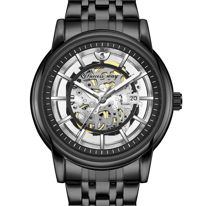 Business Fashion Men's Hollow Watch