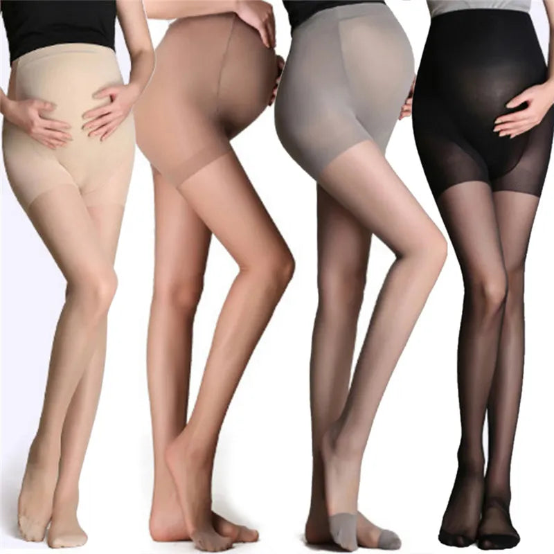 Elegance Redefined: Adjustable Ultra-Thin Maternity Pantyhose for Summer Comfort 