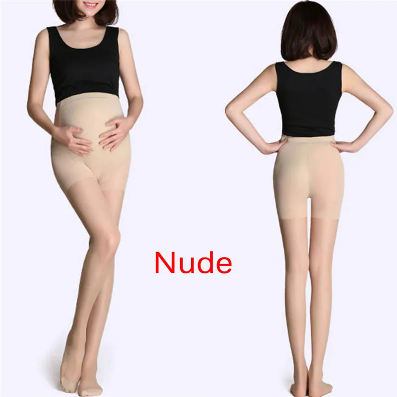 Elegance Redefined: Adjustable Ultra-Thin Maternity Pantyhose for Summer Comfort 