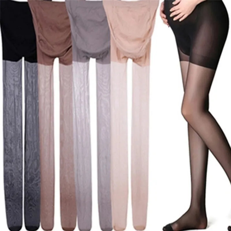 Elegance Redefined: Adjustable Ultra-Thin Maternity Pantyhose for Summer Comfort 