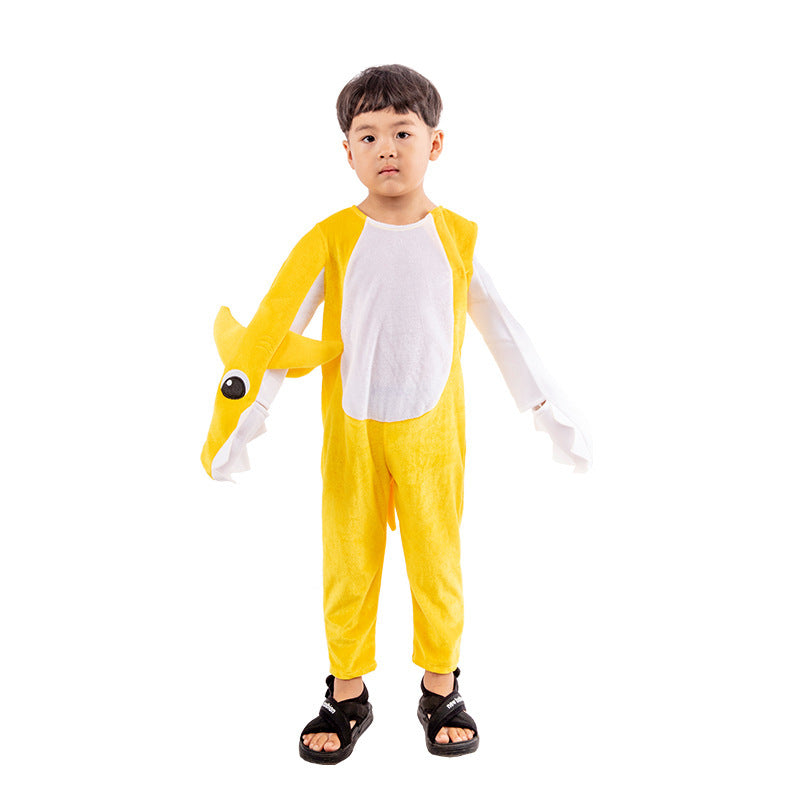 Children's Day Finger Shark Party Clothes 