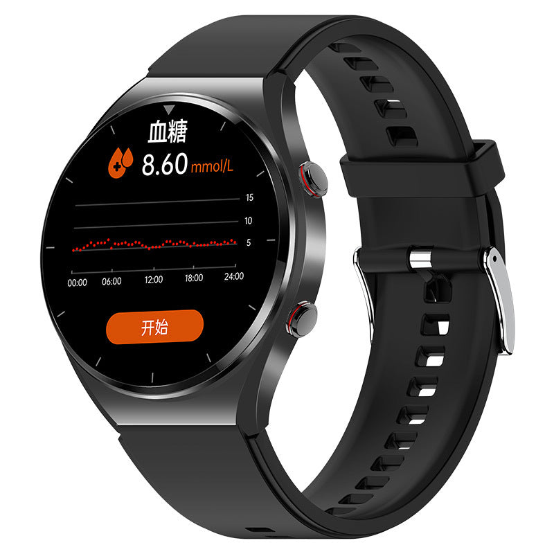 E09 Smart Watch ECG Blood Oxygen Body Temperature Heart Rate Detection Bracelet