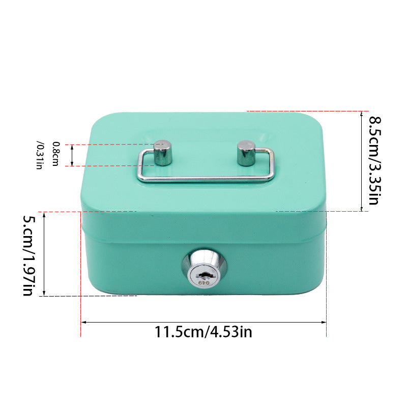 Creative Portable Coin Bank Storage Box 