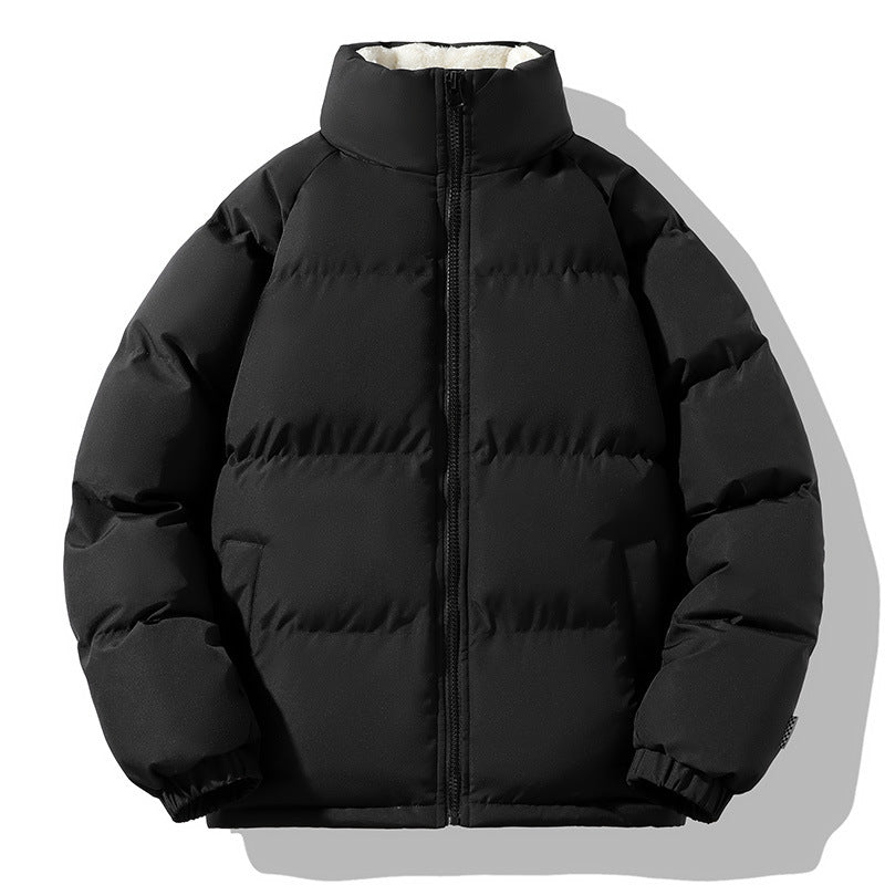 Thickened Plus Size Stand-up Collar Downcotton-padded Jacket Men's Coat 