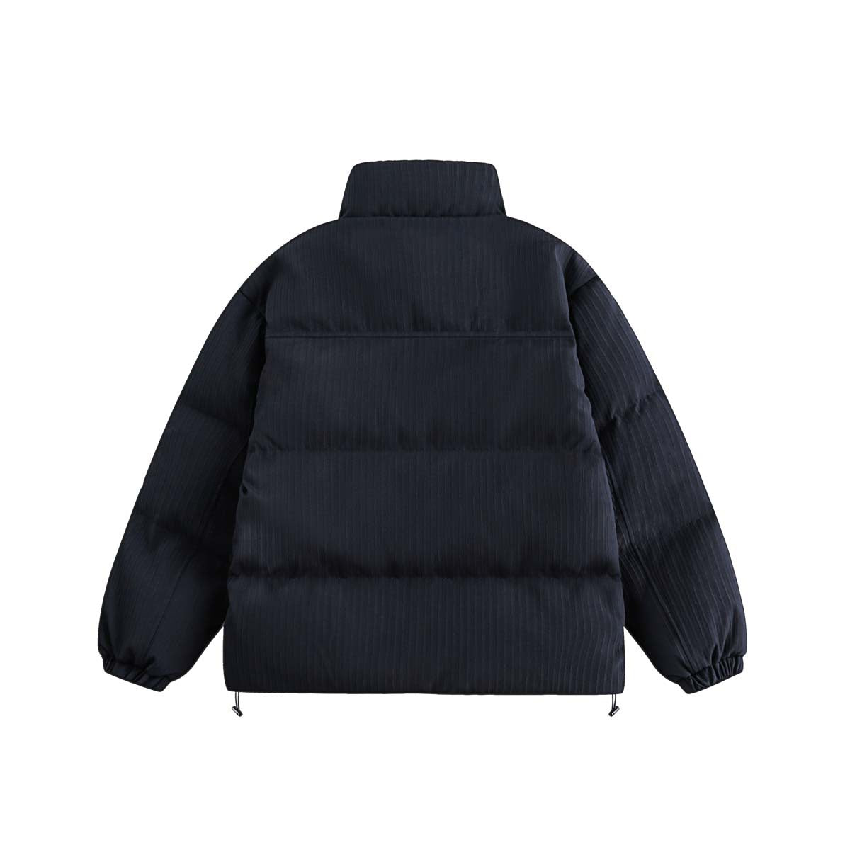 Basic Horn Button Of Trend Down Jacket 