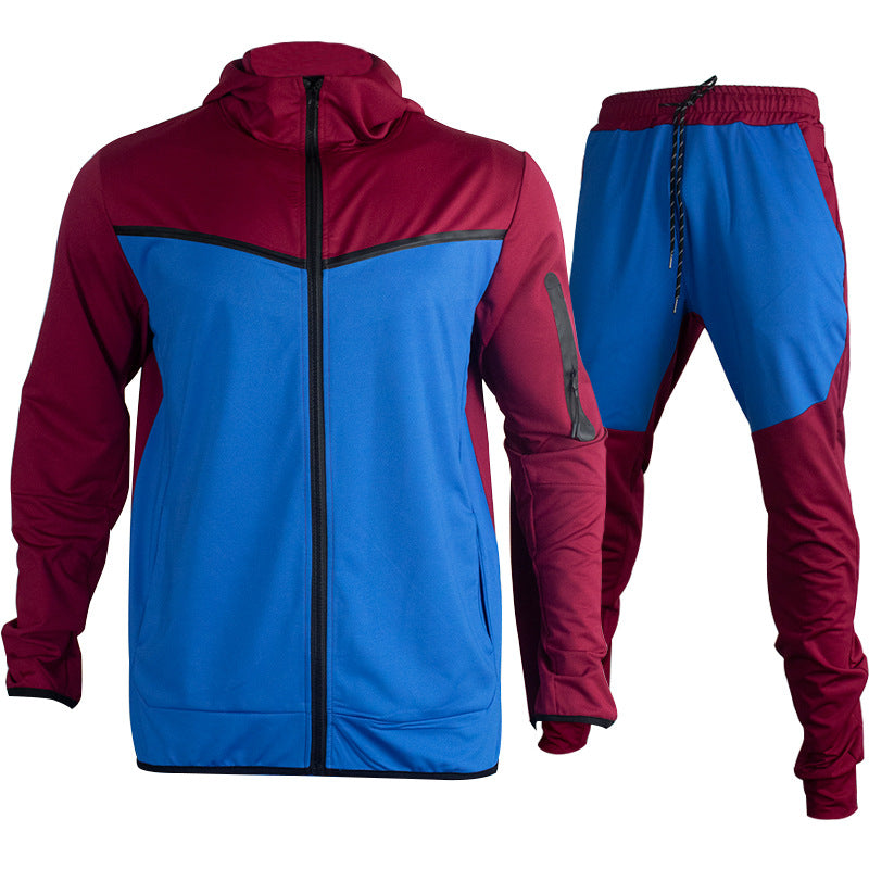 Men's Sportswear Trousers Hooded Suits