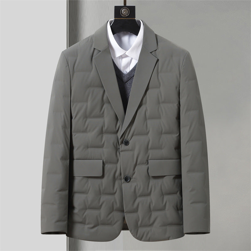 Casual Thickening Warm Men's Clothing Coat 