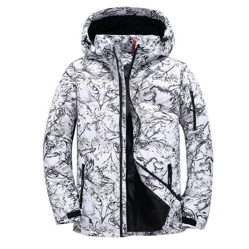 Men's Fashion Casual Cold-proof Warm Jacket 