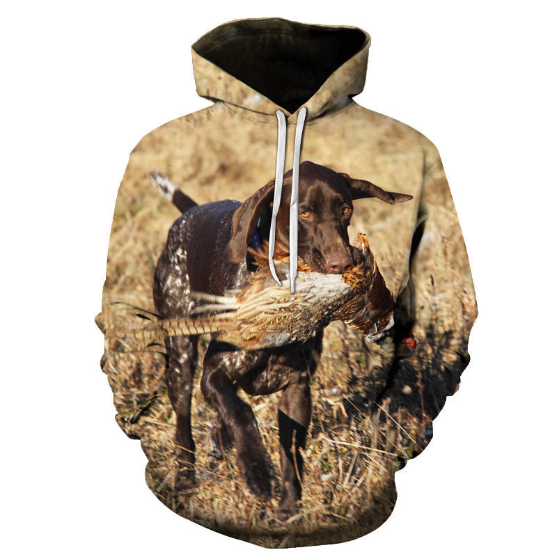 Digital Printing Men And Women Pullover Leisure