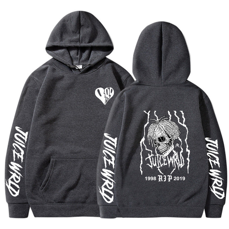 Men's And Women's Printed Loose Hoodie