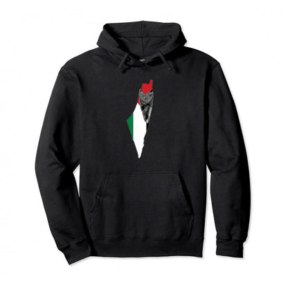 Cotton Palestine Pullover Hoodie Warm Hoodie Fashion Hip Hop Street Wear Pullover Men Women Casual Sweatshirt