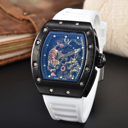 Dragon Tiger Competition Totem Pointer Quartz Watch