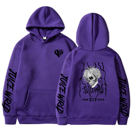 Men's And Women's Printed Loose Hoodie