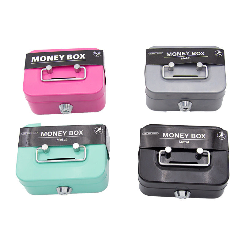 Creative Portable Coin Bank Storage Box 