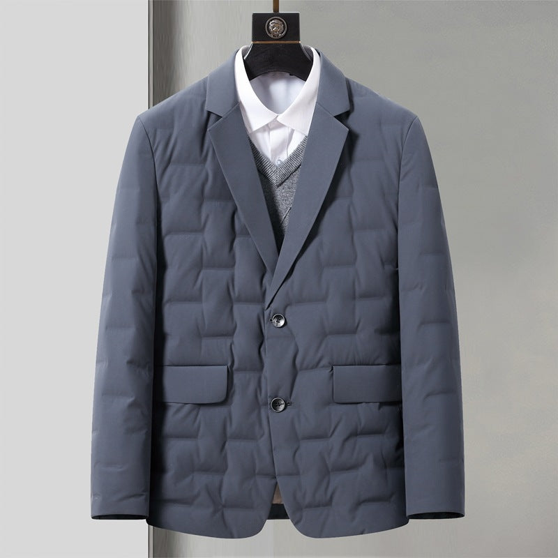 Casual Thickening Warm Men's Clothing Coat 