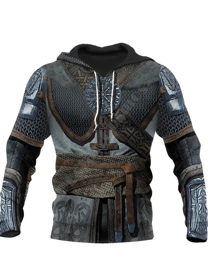 Digital Printing Sweater Men's Myth Series Sweater Pullover