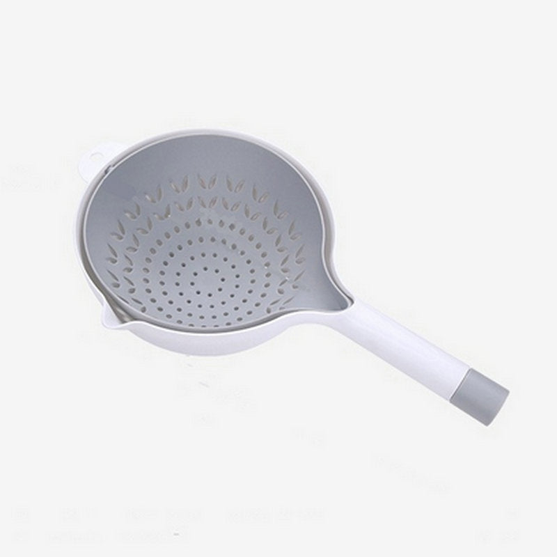 Double-layer Drain Basket Home Living Room Creative Kitchen Gadgets 