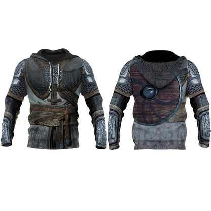 Digital Printing Sweater Men's Myth Series Sweater Pullover