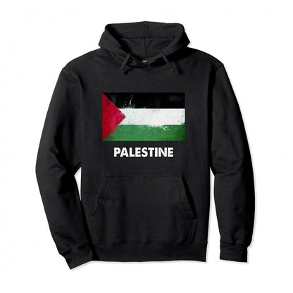 Cotton Palestine Pullover Hoodie Warm Hoodie Fashion Hip Hop Street Wear Pullover Men Women Casual Sweatshirt