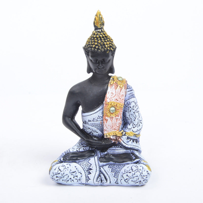 Home Creative Buddha Resin Crafts Decoration Ornaments