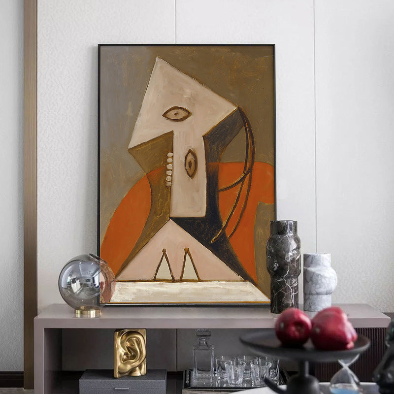 Heart Of Eternity Picasso Entrance Painting Abstract Oil Painting Living Room Dining Room Bedroom A Pair Of Famous Paintings