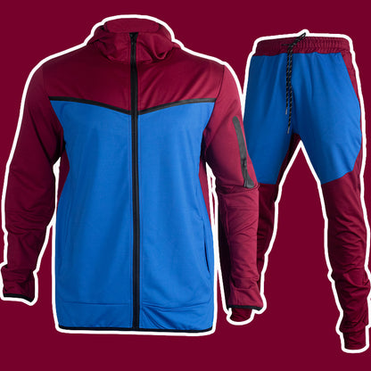 Men's Sportswear Trousers Hooded Suits