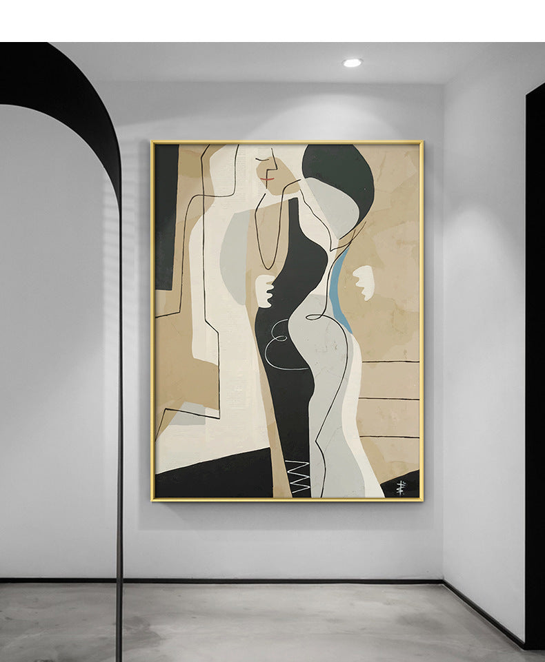 Heart Of Eternity Picasso Entrance Painting Abstract Oil Painting Living Room Dining Room Bedroom A Pair Of Famous Paintings