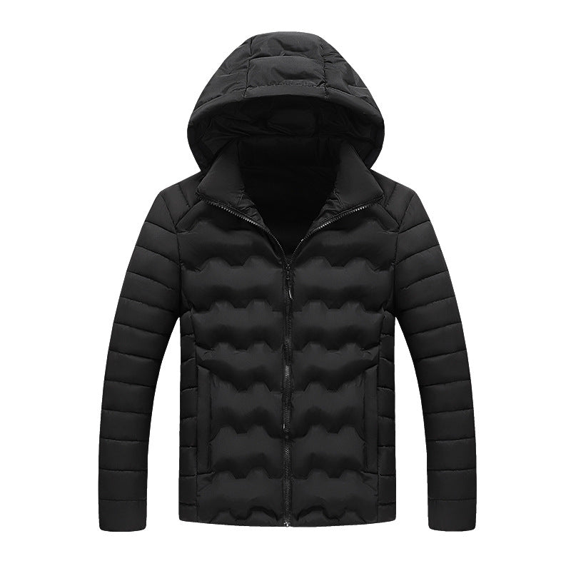 New Autumn And Winter Men's Casual Cotton-padded Jacket 