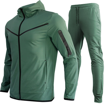 Men's Sportswear Trousers Hooded Suits