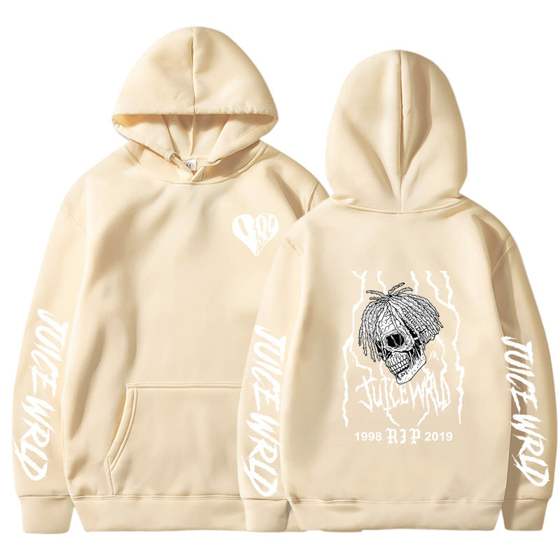 Men's And Women's Printed Loose Hoodie