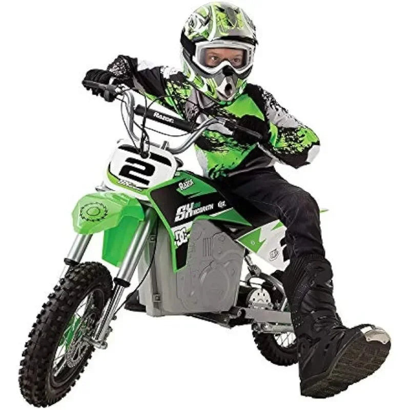 MX650 Dirt Rocket Electric-Powered Dirt Bike for Kids 13+