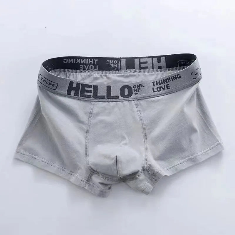 4-Pack Men's Sexy Boxer Underwear 