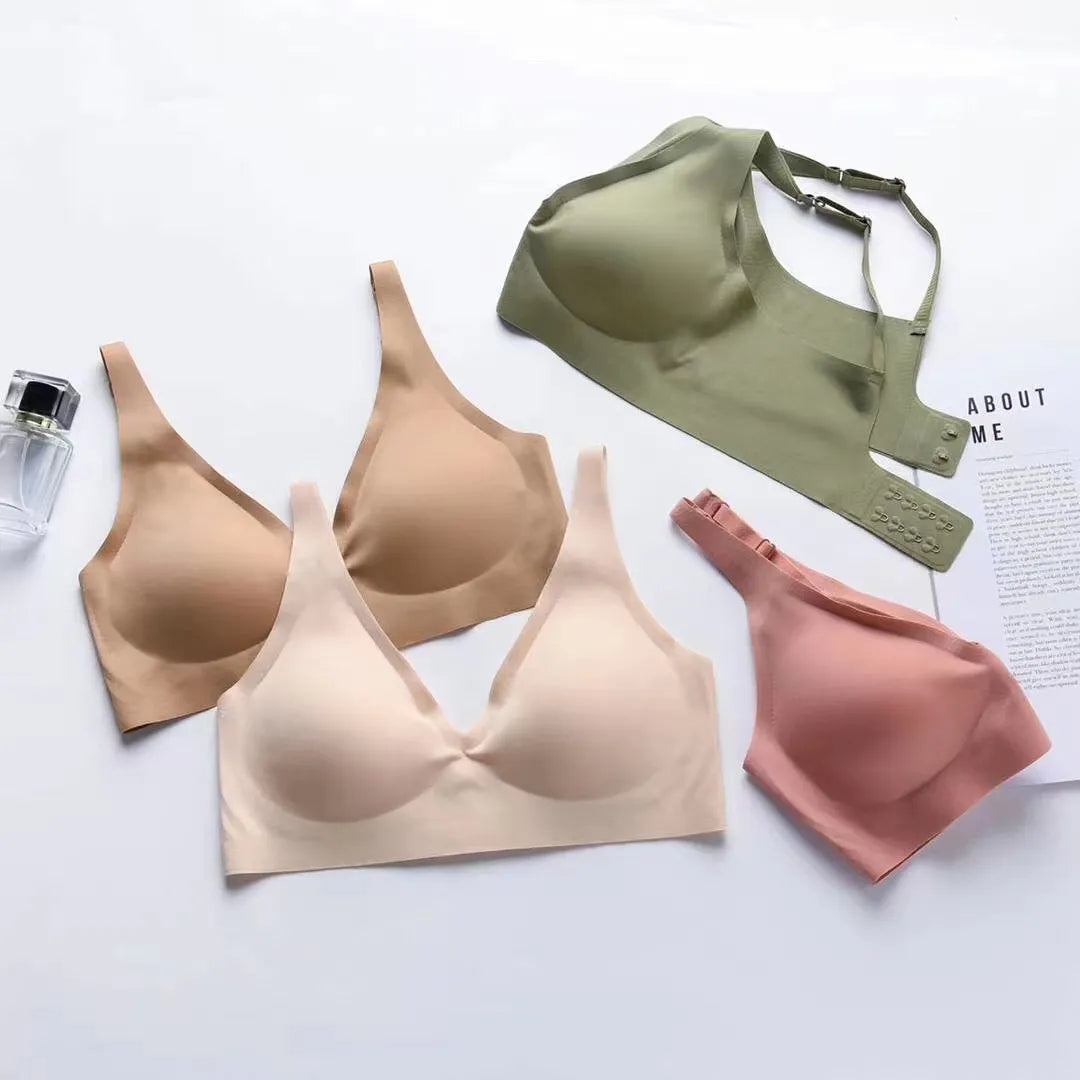 Seamless Comfort V-Neck Bra 