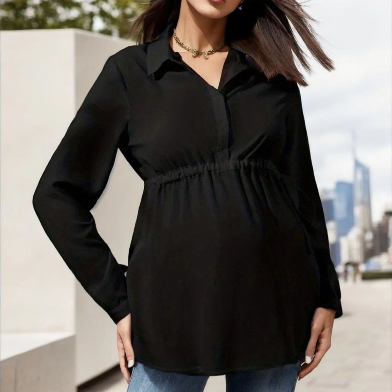 Effortless Elegance: Casual Maternity Tops for Pregnancy Chic 