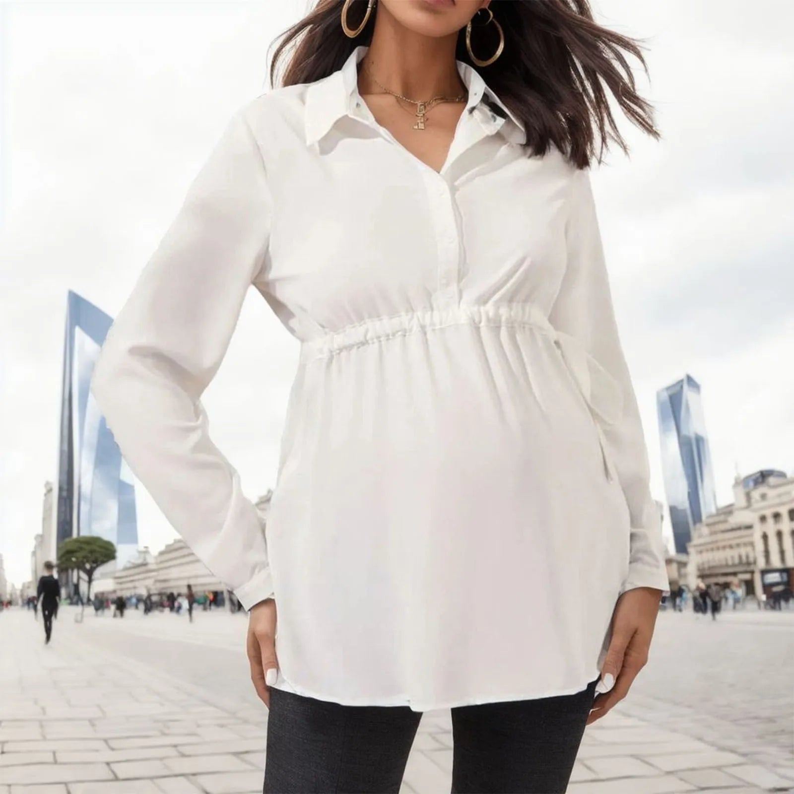 Effortless Elegance: Casual Maternity Tops for Pregnancy Chic 