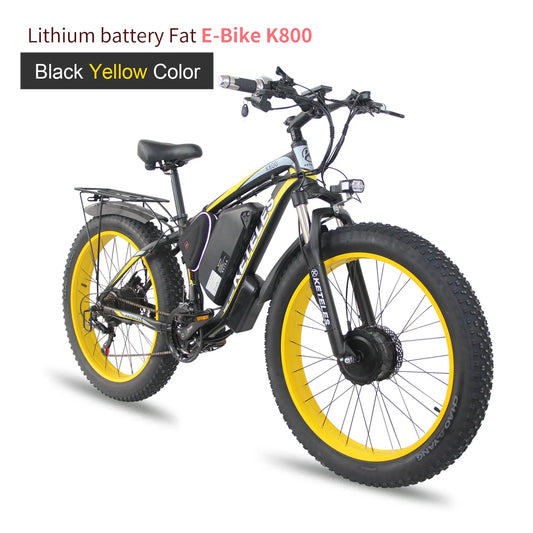 2000W Dual Motor Electric Mountain Bike - 23Ah Lithium Battery