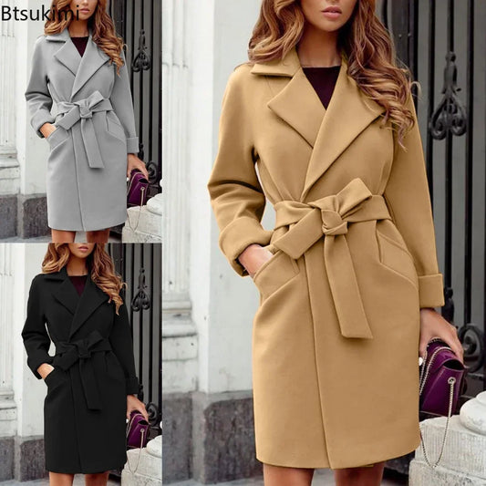 2024 Warm Wool Blend Winter Jacket 