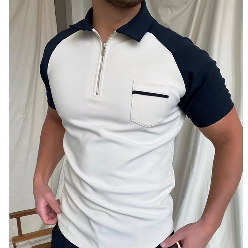 Men's Polo Shirt Quick Dry Performance Tactical Shirts Pique Jersey Golf Shirt 