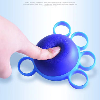 Four-finger Thorn Ball Primary Grip Training Soft Ball Massage Ball 