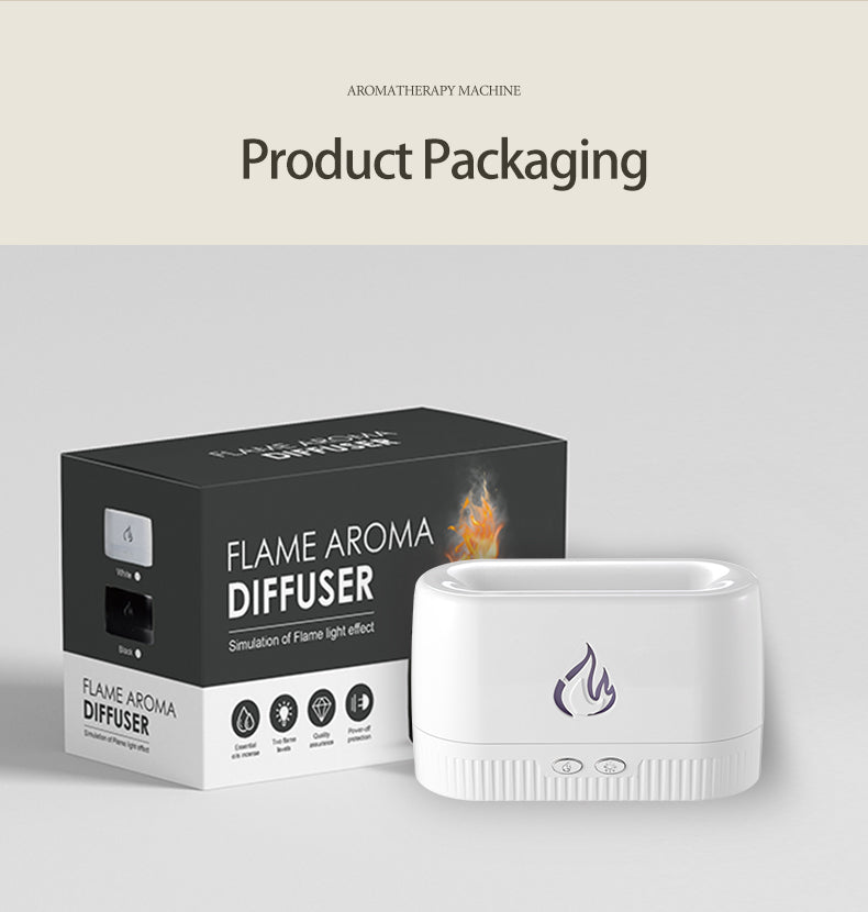 Flame Humidifier Aroma Diffusers 