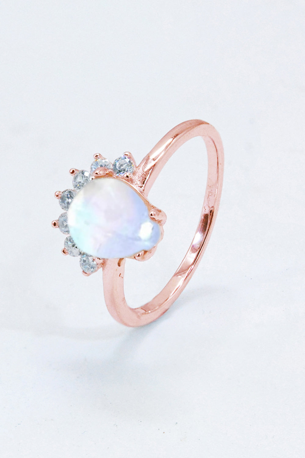 925 Sterling Silver Moonstone Ring 